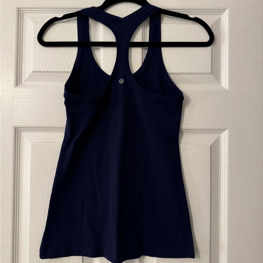 Lululemon Navy Blue Racerback - Picture 2 of 2